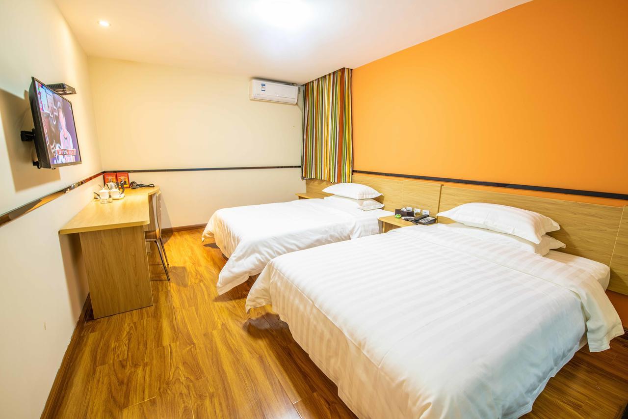 Orange Fashion Apartment Hotel Guangzhou Xiajiao Subway Station Branch Exterior foto