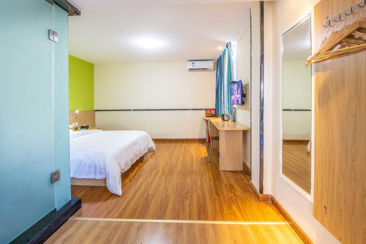 Orange Fashion Apartment Hotel Guangzhou Xiajiao Subway Station Branch Exterior foto