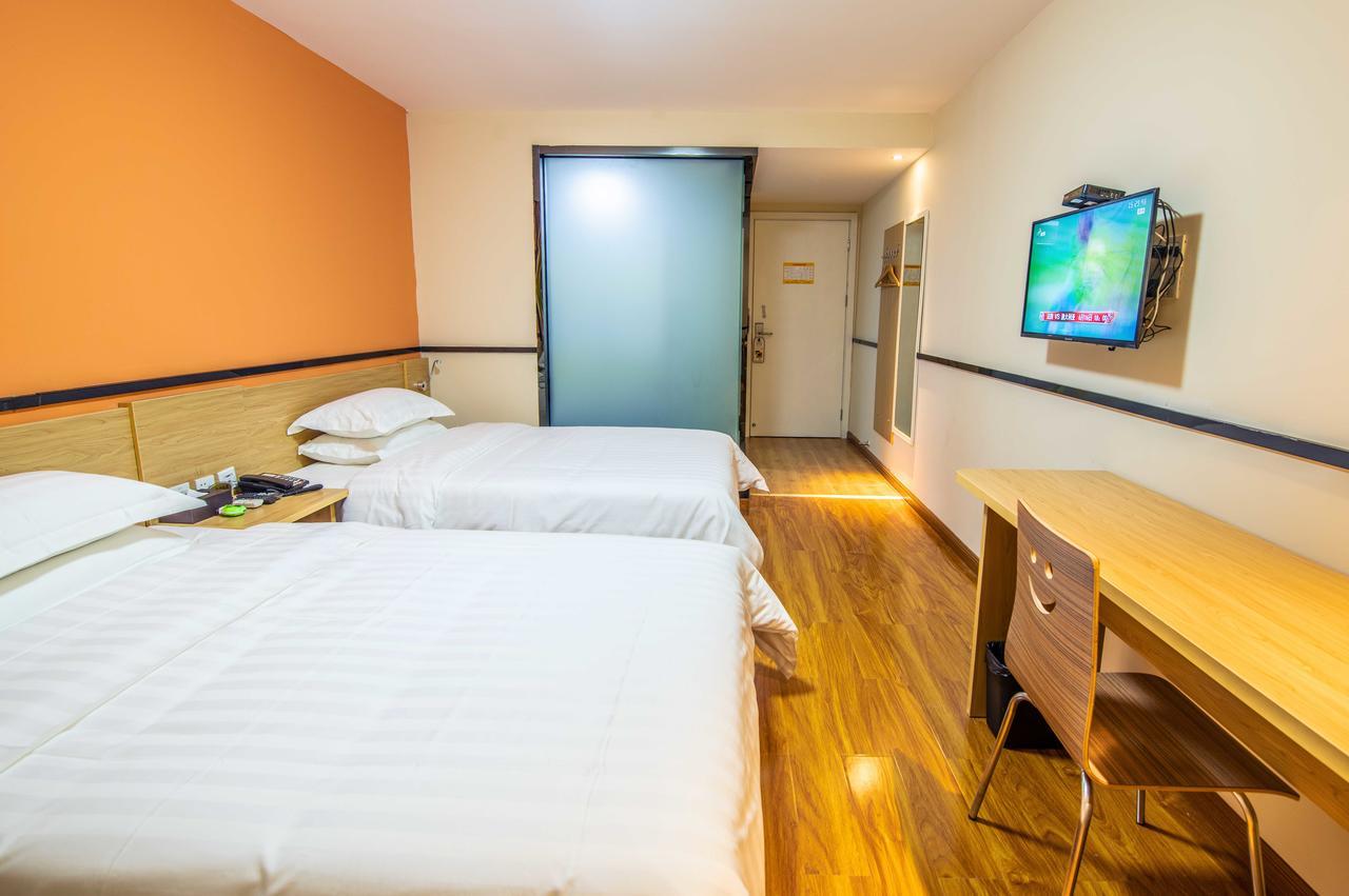 Orange Fashion Apartment Hotel Guangzhou Xiajiao Subway Station Branch Exterior foto